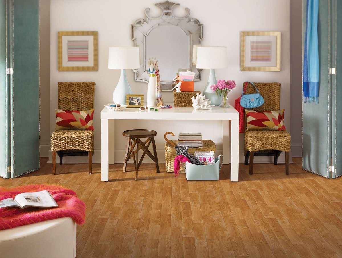 vinyl flooring in girl&#x27;s room